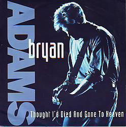 VINYLSINGLE * BRYAN ADAMS * THOUGHT I'D DIED AND GONE * - 1