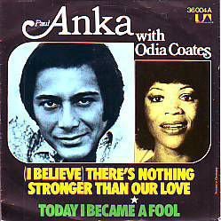 VINYLSINGLE * PAUL ANKA & ODIA CAOTES* THERE'S NOTHING * - 1