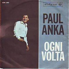 VINYLSINGLE * PAUL ANKA  * OGNI VOLTA * ITALY 7" *