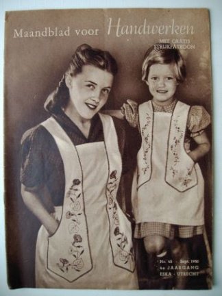 Maandblad voor Handwerken nummer 45, september 1950 - nr. 1