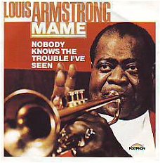 VINYLSINGLE * LOUIS ARMSTRONG * MAME * GERMANY 7" *
