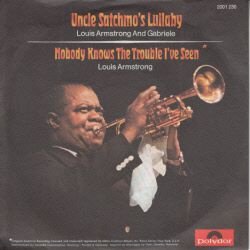 VINYLSINGLE * LOUIS ARMSTRONG * UNCLE SATCHMO'S LULLABY - 1