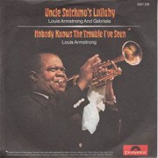 VINYLSINGLE * LOUIS ARMSTRONG * UNCLE SATCHMO'S LULLABY