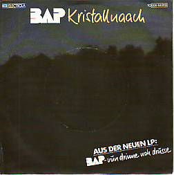 VINYLSINGLE * BAP * KRISTALLNAACH * GERMANY 7