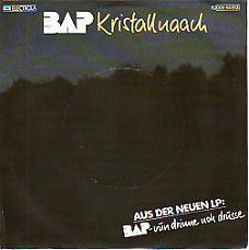 VINYLSINGLE * BAP * KRISTALLNAACH * GERMANY 7" *