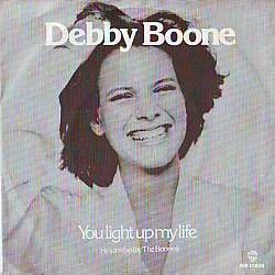 VINYLSINGLE * DEBBY BOONE * YOU LIGHT UP MY LIFE * HOLLAND - 1