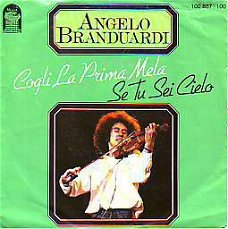 VINYLSINGLE * ANGELO BRANDUARDI * COGLI LA PRIMA MELA *