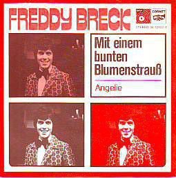 VINYLSINGLE * FREDDY BRECK * MIT EINEM BUNTEN BLUMENST * - 1