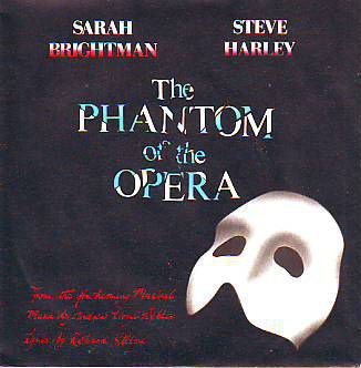 VINYLSINGLE * SARAH BRIGHTMAN * THE PHANTOM OF THE OPERA * - 1