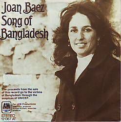 VINYLSINGLE * JOAN BAEZ * SONG OF BANGLADESH * GERMANY 7