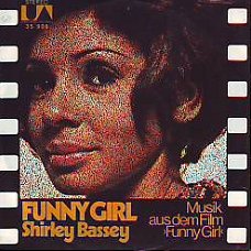 VINYLSINGLE * SHIRLEY BASSEY * FUNNY GIRL  * GERMANY 7" *