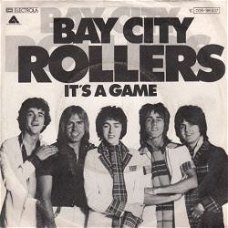 VINYLSINGLE * BAY CITY ROLLERS * IT'S A GAME * GERMANY  7"