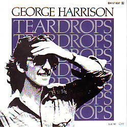 VINYLSINGLE * GEORGE HARRISON * TEARDROPS * GERMANY 7