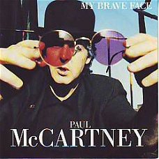 VINYLSINGLE * PAUL McCARTNEY-WINGS  * MY BRAVE FACE *