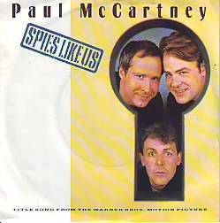 VINYLSINGLE * PAUL McCARTNEY-WINGS * SPIES LIKE US * - 1