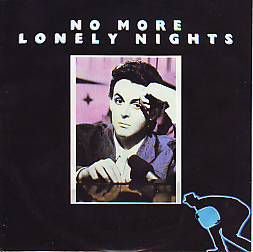 VINYLSINGLE * PAUL McCARTNEY-WINGS *NO MORE LONELY NIGHTS* - 1