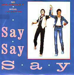 VINYLSINGLE* PAUL McCARTNEY-MICHAEL JACKSON * SAY SAY SAY * - 1