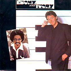 SINGLE  * PAUL McCARTNEY & STEVIE WONDER * EBONY AND IVORY *