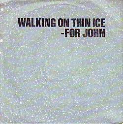 VINYLSINGLE * YOKO ONO * WALKING ON THIN ICE * HOLLAND 7