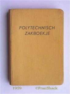 [1959] Polytechnisch Zakboekje, PBNA