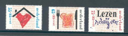 Nederland 1989 NVPH 1435/37 Kinderzegels postfris - 1