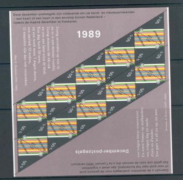 Nederland 1989 NVPH 1439 Decemberzegel vel van 20 postfris - 1