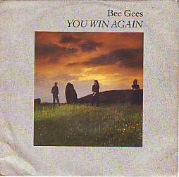 VINYLSINGLE * BEE GEES * YOU WIN AGAIN * ITALY 7