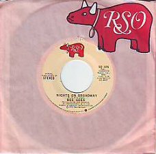 VINYLSINGLE * BEE GEES *  NIGHTS ON BROADWAY   * U.S.A.  7"