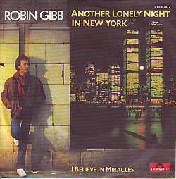 VINYLSINGLE * ROBIN GIBB * BEE GEES * ANOTHER LONELY NIGHT* - 1