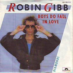 VINYLSINGLE * ROBIN GIBB * BEE GEES * BOYS DO FALL IN LOVE * - 1