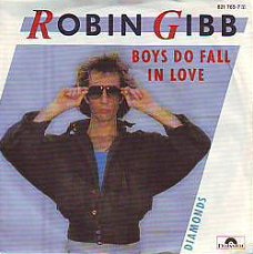 VINYLSINGLE * ROBIN GIBB * BEE GEES * BOYS DO FALL IN LOVE *