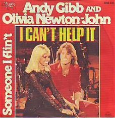 OLIVIA NEWTON JOHN & ANDY GIBB * BEE GEES *I CAN'T HELP IT *