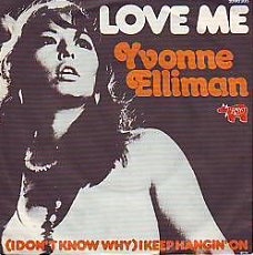 VINYLSINGLE * YVONNE ELLIMAN * BEE GEES SONG *  LOVE ME *