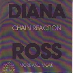 VINYLSINGLE * DIANA ROSS * BEE GEES SONG * CHAIN REACTION - 1