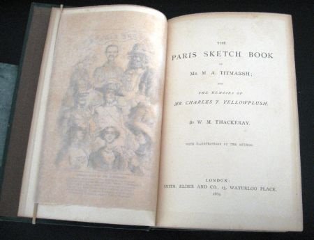 The Paris Sketch Book 1869 William Makepeace Thackeray - 4