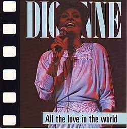 VINYL SINGLE * DIONNE WARWICK * BEE GEES SONG * ALL THE LOVE - 1