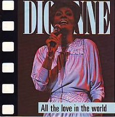 VINYL SINGLE * DIONNE WARWICK * BEE GEES SONG * ALL THE LOVE