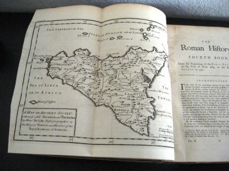 The Roman History 1770-71 N. Hooke Set v 4 met veel kaarten - 7