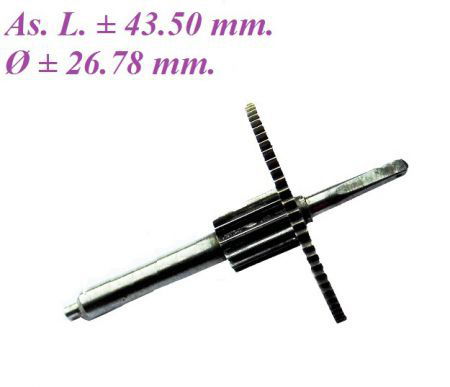 === Grondrad = Franse pendule = oud === 22038 - nr. 1