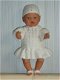 Feestjurkje wit Baby Born 43 cm - 1 - Thumbnail