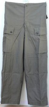 Broek, Overtrek, Gevechts, Uniform, M67, Koninklijke Landmacht, maat: 74x75, 1975.(Nr.1) - 0