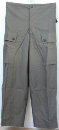 Broek, Overtrek, Gevechts, Uniform, M67, Koninklijke Landmacht, maat: 74x75, 1975.(Nr.1)