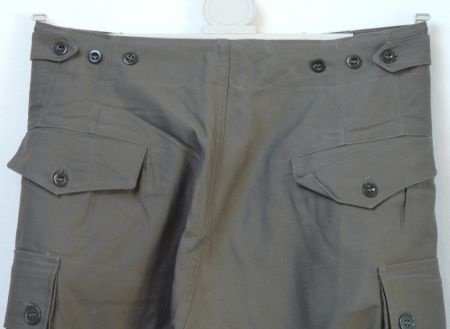 Broek, Overtrek, Gevechts, Uniform, M67, Koninklijke Landmacht, maat: 74x75, 1975.(Nr.1) - 3