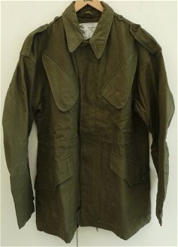 Jas, Parka, Uniform, Buiten, Gevechts, M58, Koninklijke Landmacht, maat: M, 1979.(Nr.2) - 0