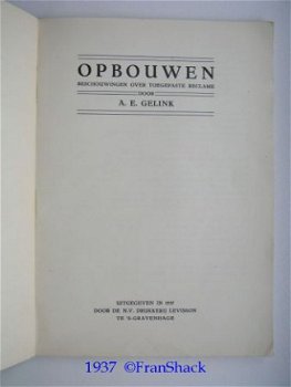 [1937] Opbouwen, Gelink, Levisson - 2