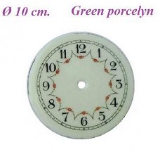 ===Wijzerplaat = green porcelyn = oud === 22044