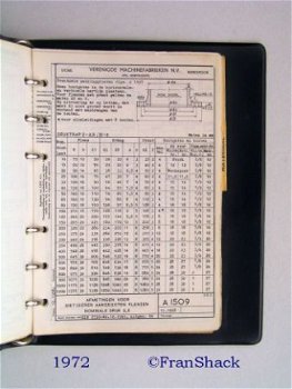 [1972~] Normen-zakboekjes( 2 delig ), VMF Stork-Werkspoor - 3