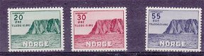 Noorwegen 1953 Norkapp Yvert 345/47 postfris - 1 - Thumbnail