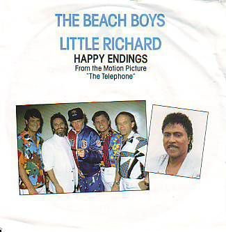 *VINYLSINGLE * LITTLE RICHARD & BEACHBOYS * HAPPY ENDINGS - 1