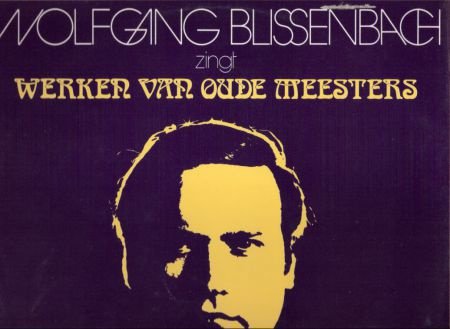 Wolfgang Blissenbach zingt oude meesters - RARE-Free DUTCH - 1